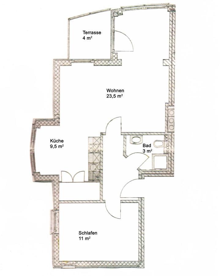 Elke Am Kurfuerstensteg Appartement *